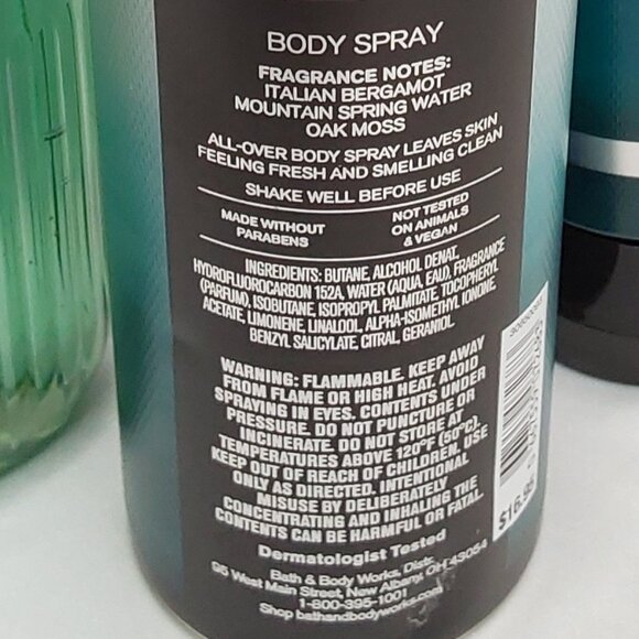 BATH & BODY WORKS 'FRESHWATER' 3-PIECE GIFT SET BODY WASH, LOTION & SPRAY MIST - Picture 12 of 16